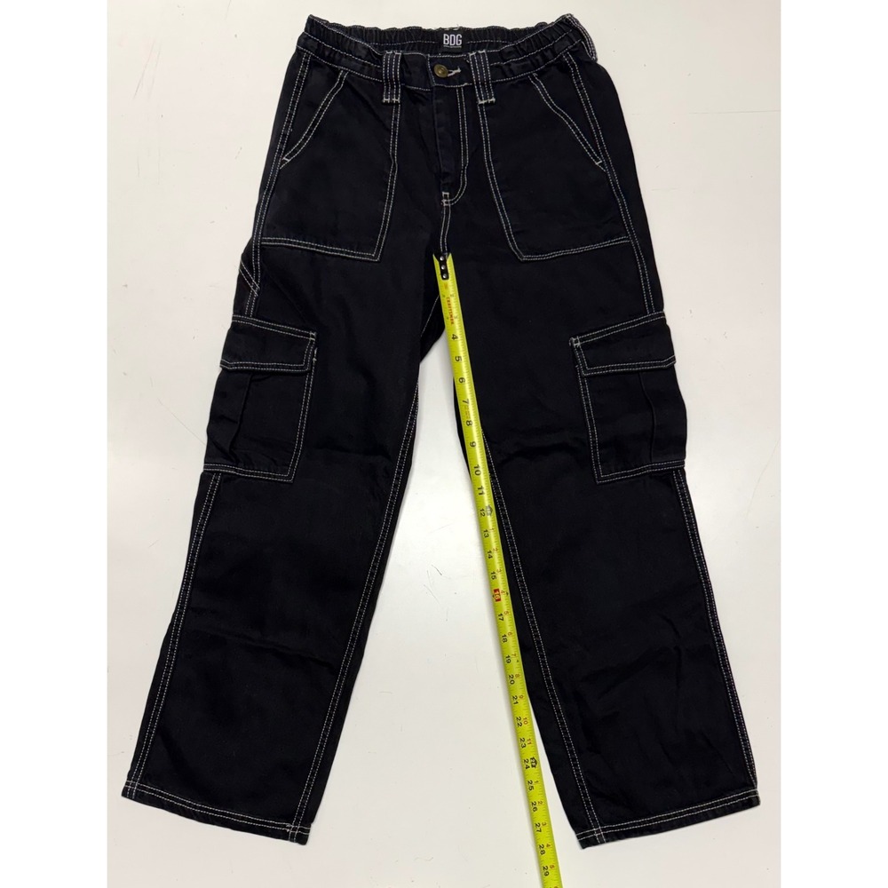 BDG‎ Urban Outfitters Skate Cargo Pants Black High Rise Baggy Women 27